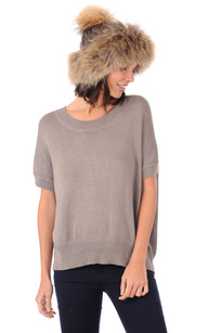 Bonnet Maille \u0026 Fourrure Tsanikidis